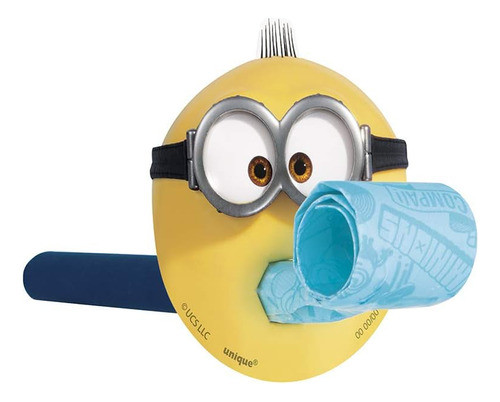 Sopladores Minions Multicolor Para Fiestas Infantiles, 8 Uni 0