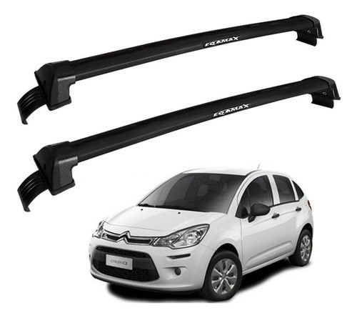 Barras De Techo Eqmax New Wave Citroën C3 2013-2020 Negro 0