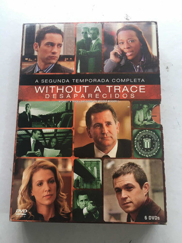 Without A Trace Desaparecidos 2° Temporada Completa Dvd 0