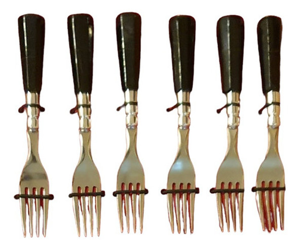 Tenedores Cabos De Guampa O Hueso 0