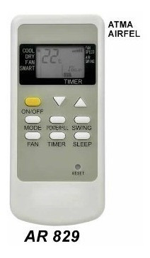 Control Remoto Aire Acondicionado Atma Yktauykq Atp30c11 1
