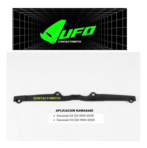 Guia Desliza Cadena Cubre Horquillon Ufo Kx125  94/08 0