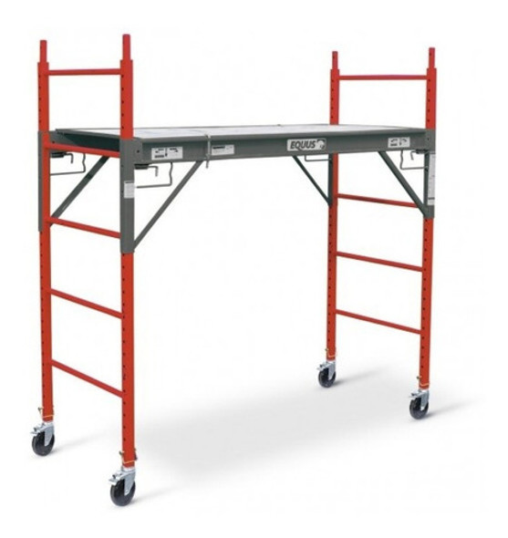 Andamio Equus Con Ruedas Y Frenos Para 450 Kg Y 1.95m Altura 0