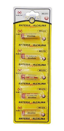 Kit Pack Cartela  C/5 Bateria Alcalina 27a 12v Ultra 1