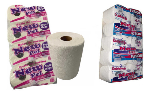 Kit Papel Higienico D/h Fusion  + Rollo De Cocina  Oferta 0