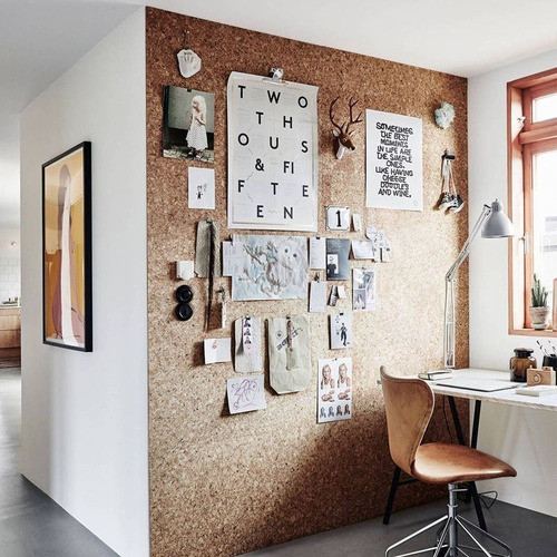 01 Placa - Cortiça Em Rolo Ideal Recados Fotos - 900x600x8mm 1