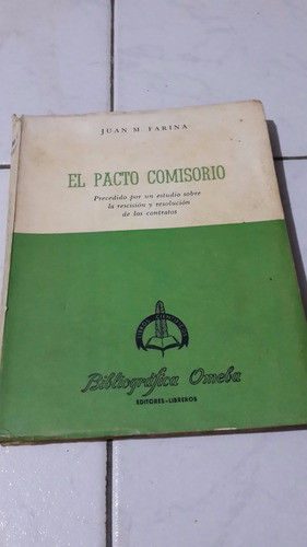 El Pacto Comisorio Farina 0