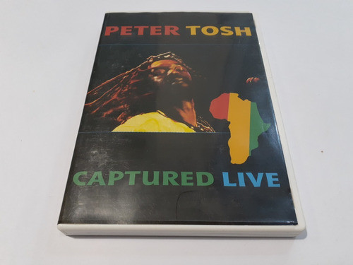 Captured Live, Peter Tosh - Dvd 2002 Nacional Nm 9/10 0