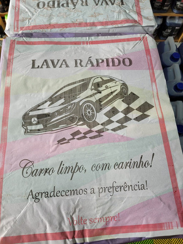 Tapetinho Automotivo Descartável Para Lava Rápido- 15kg 1