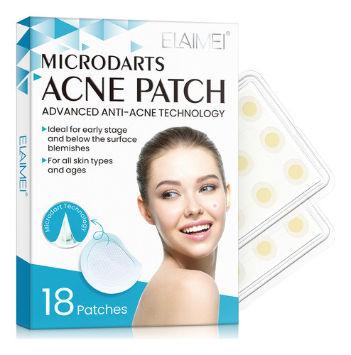 Microneedle Patch 18 Peças De Maquiagem Invisível Close Up P 0