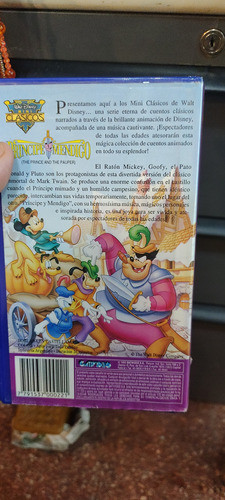 Película Principe Y Mendigo Vhs 1