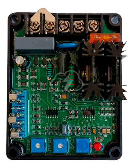 Módulo De Regulador De Voltaje Automático De Avr De Gavr-8a 0