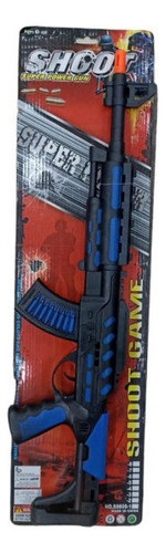 Ametralladora Chispa G S8600-1 Azul Y Negra 0