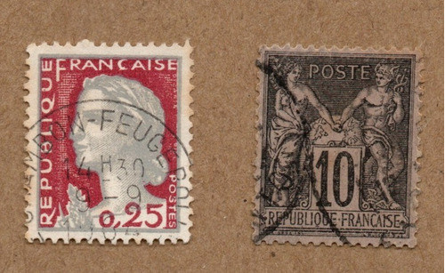 Selos Republica Francesa - França - 1898/1960 Cod.1905fr435 0