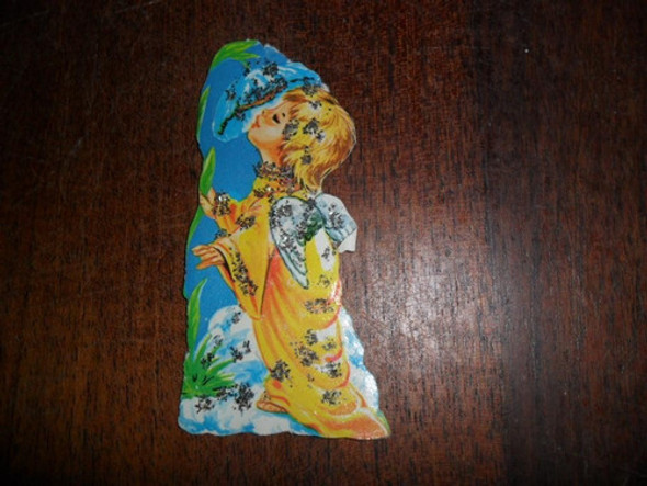 Figurita Blancanieves 123 Brillantina Angel Figu Album Fichu 0