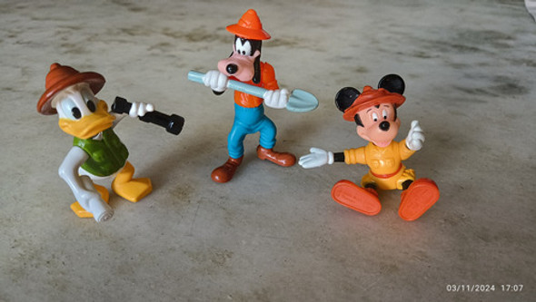 Walt Disney,donald,mickey Y Tribilin,muñecos Coleccion 1998 1