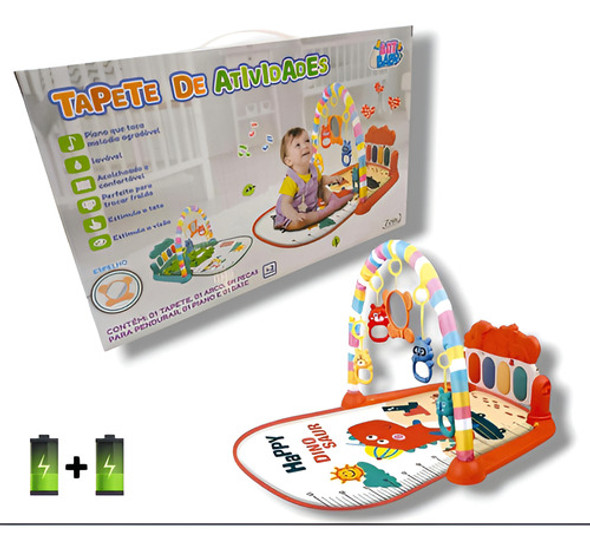 Tapete De Atividades Para  Bebe Com Piano Musical  Divertido 1