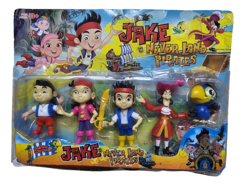 Set Figuras De Peter Pan Y El País Del Nunca Jamás (chino) 0