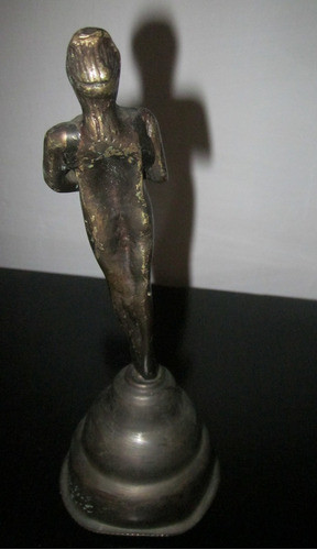 Trofeo Premio Uruguayo Tabare Una Figura De Estatua Art Deco 1