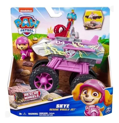 Skye Patrulha Canina Boneco E Veiculo 003589 - Sunny 0