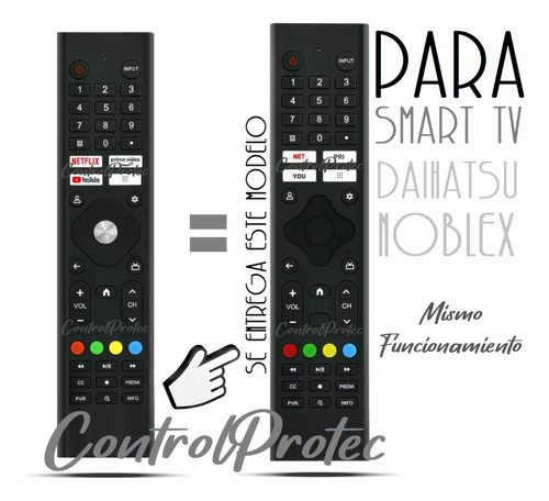Control Remoto Para Noblex Daihatsu Smart Tv Para 4601an 1