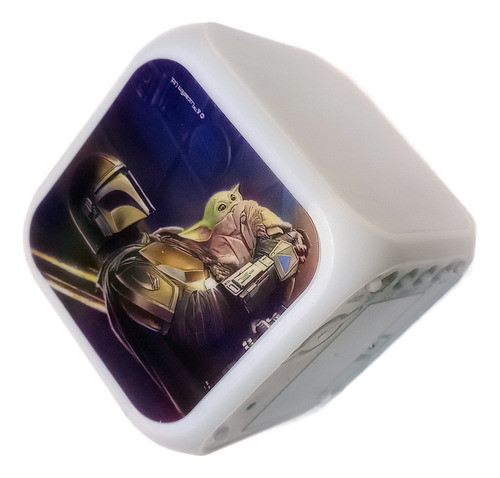 Reloj Despertador Star Wars Mandalorian Ploppy 808815 1