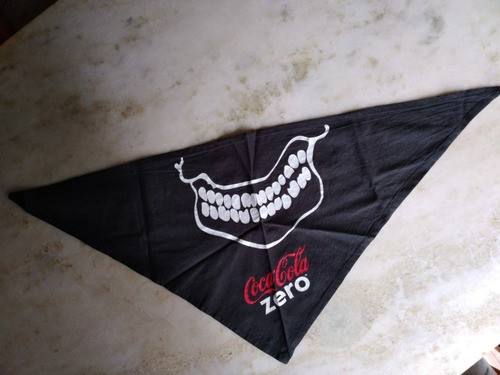Coca Cola Pañuelo, Bandana De Tela De Coca Light. 0