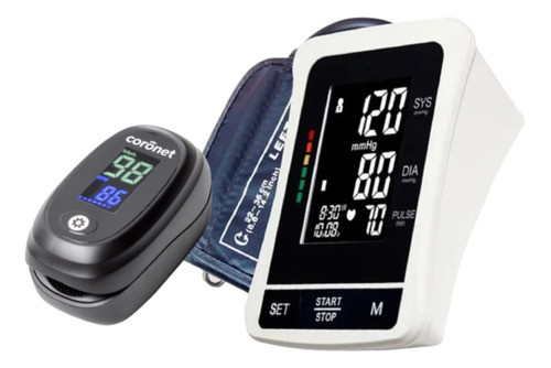 Combo Tensiometro De Brazo Bp-1305 Gama + Oximetro 0