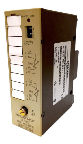 Modulo De 2 Entradas Analogica Siemens, 6es5464-8mf11 0