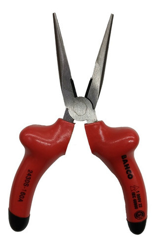Pinza Punta Media Caña Bahco 2430s-160a  1000v 1