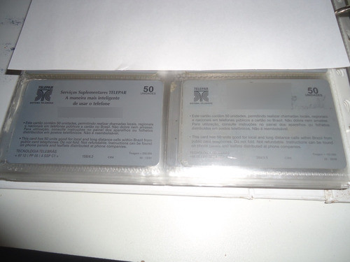 Cartão Telefônico-serviços Suplementares..-(l-2)-c/camisinha 1