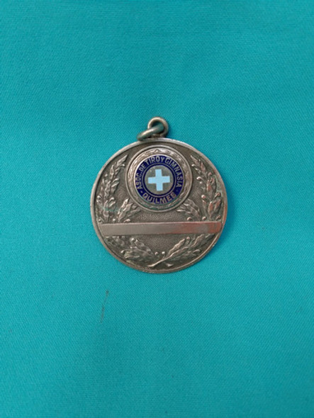 Antigua Medalla Asociacion Tiro Y Gimnasia Quilmes Esmaltada 1