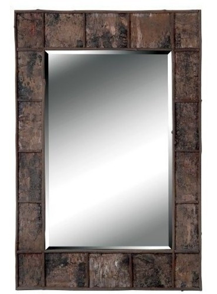 Kenroy Home 61002 Espejo De Pared De Corteza De Abedul 0