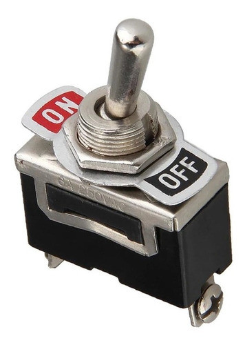 Llave Interruptor Palanca On-off 2 Contactos 0