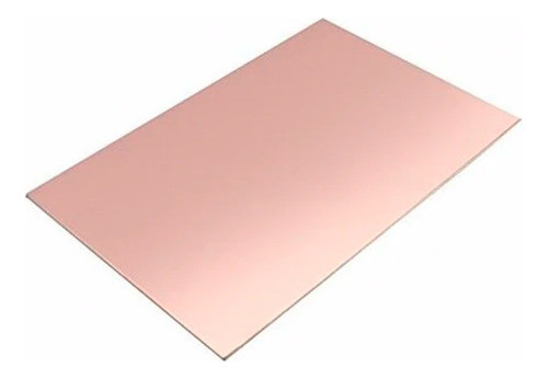 5 X Placa Virgen Fr4 Fibra De Vidrio Simple Faz Pcb 10x15cm 0