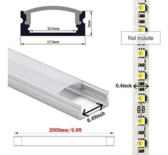 Starlandled Sistema De Canal De Aluminio Con Forma De U Led 1