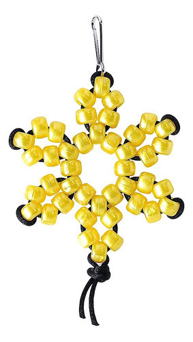 El Beadery 6 Por 9mm Barrel Pony Bead En Perla Amarilla, 900 1