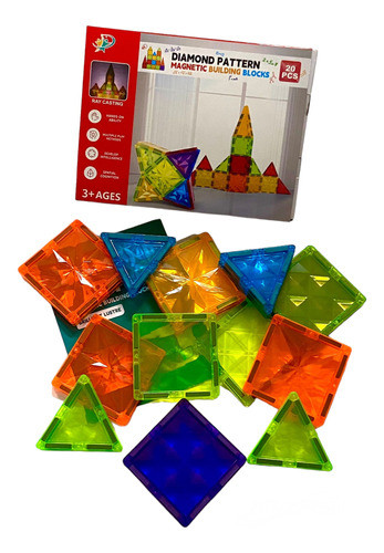 Juego Mecano Magnetico 20 Piezas 0