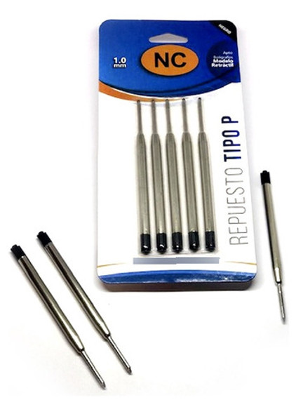 Tanque Repuesto Parker Negro X5 Unidades Nc 0 Tanque Repuesto Parker Negro X5 Unidades Nc 0