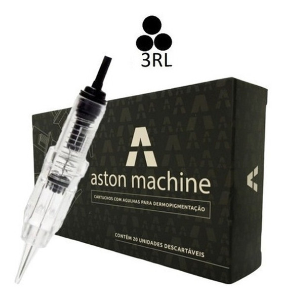 20 Agulha Easy Click Aston 3 Pontas Encaixe Fácil Anvisa 3rl 1