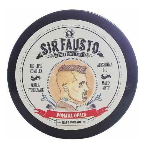 Sir Fausto Men´s Culture Pomada Opaca Barberia 100ml Local 0