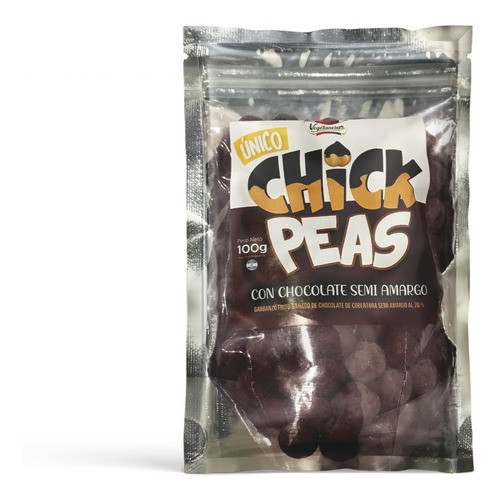Snack Garbanzo Con Cobertura Chocolate Semi Amargo Chickpeas 0