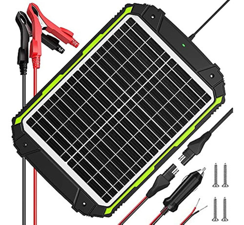 20w 12v Cargador De Batería Solar, Impermeable 20w 12v Panel 0