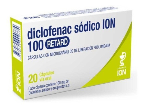 Diclofenac Ion® 100 Mg Retard X 20 Comprimidos 0