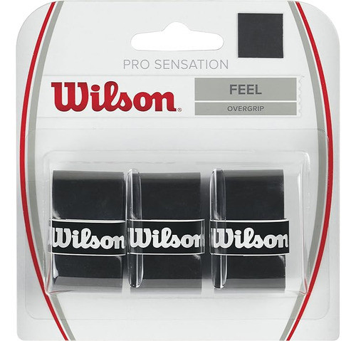 Grip Wilson Pro Sensation Raqueta Tenis Negro Pack De 12 Uni 0