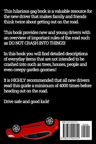 Book : New Drivers Guide To Things To Not Crash Into A Funn 1
