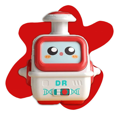 Brinquedo De Empurrar Robo Medico Infantil Push Som 0