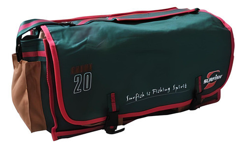 Bolso Surfish Cargo 50x27x25cm 8 Divisiones Varios Bolsillos 0