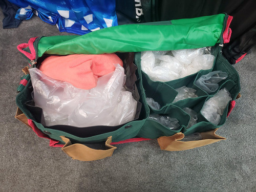 Bolso Surfish Cargo 50x27x25cm 8 Divisiones Varios Bolsillos 1