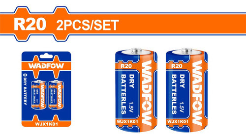 Pack X 4 Pilas R20d D Wadfow Wjx1k01 P G 1